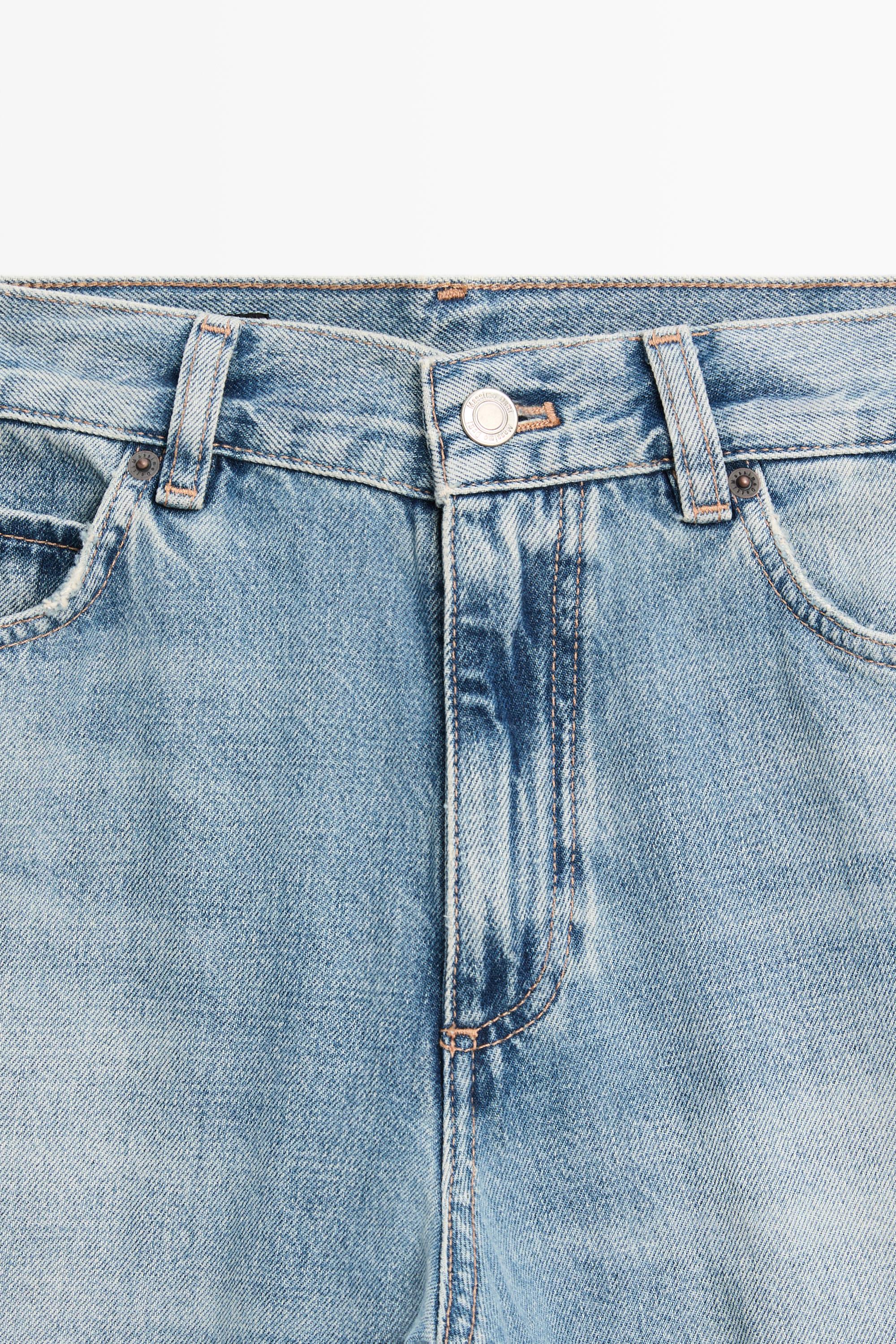 High-waist palazzo jeans